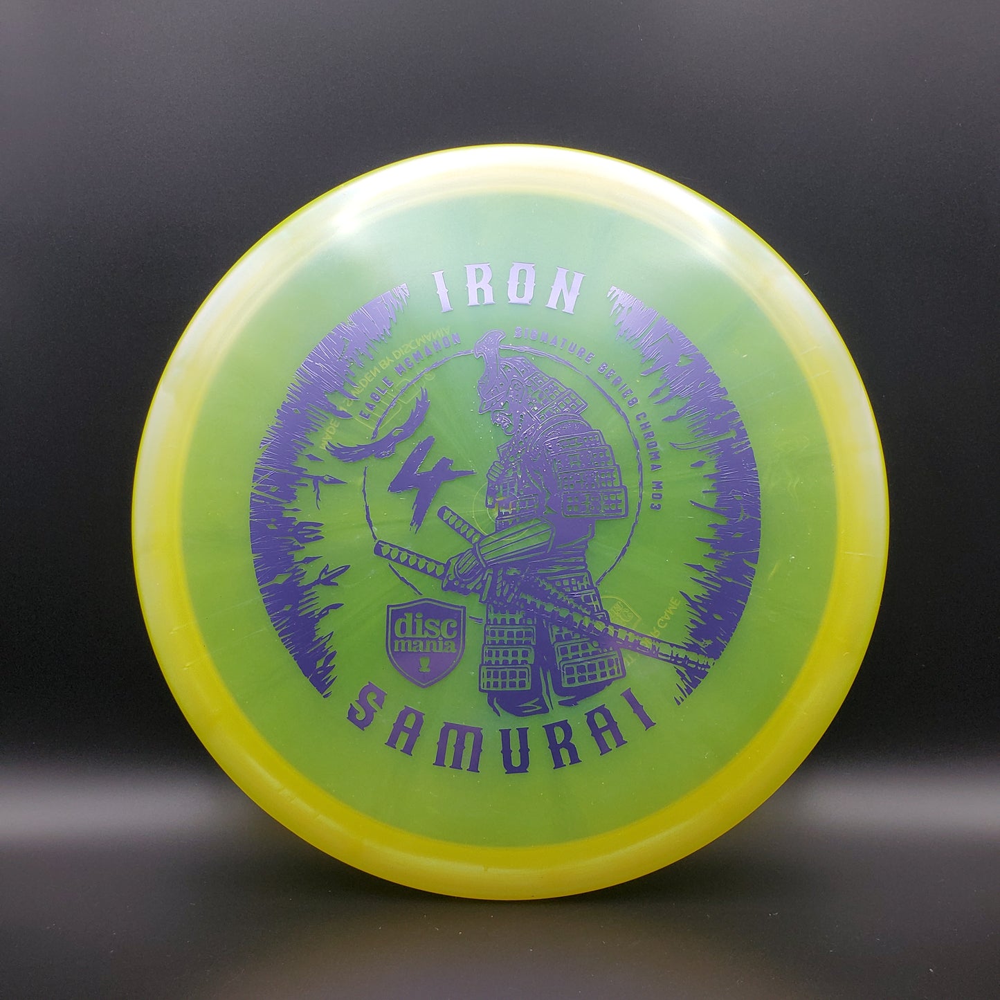 Discmania - MD3 - Chroma - "Iron Samurai 4" Eagle McMahon 2022 Signature Series