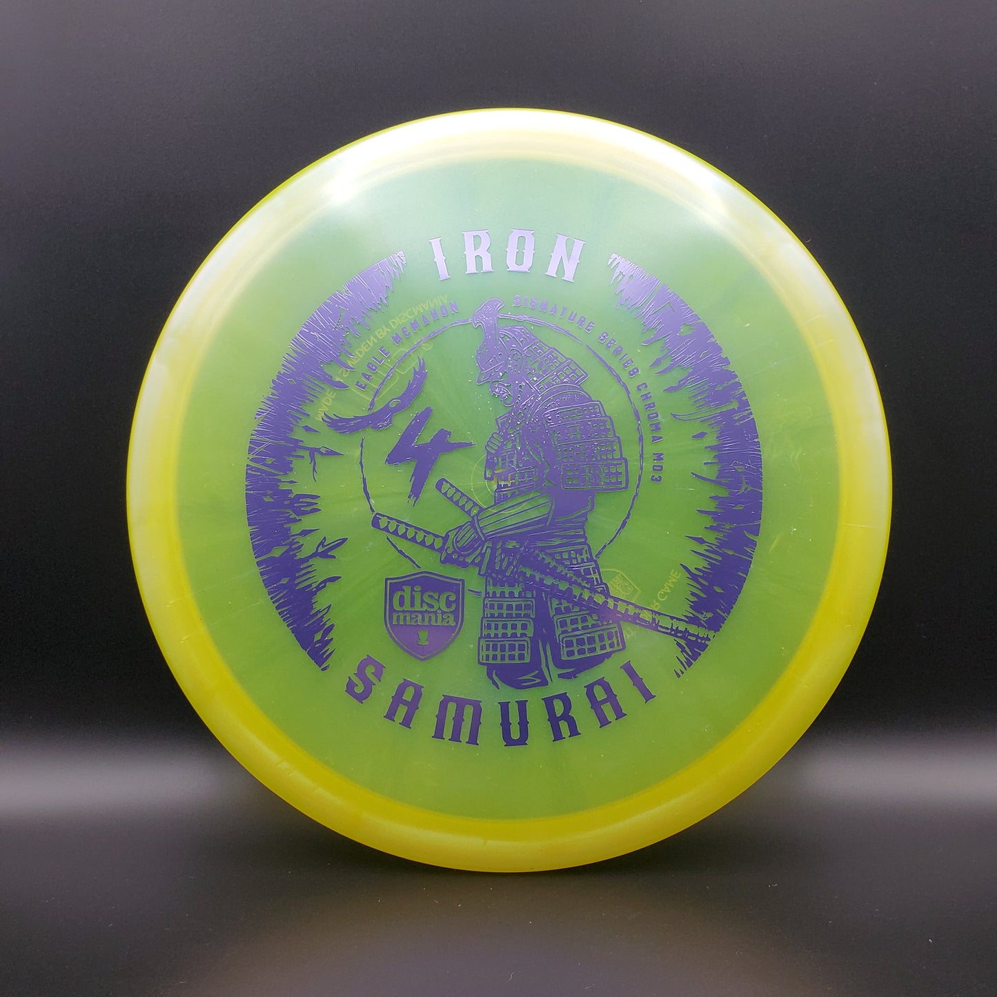 Discmania - MD3 - Chroma - "Iron Samurai 4" Eagle McMahon 2022 Signature Series