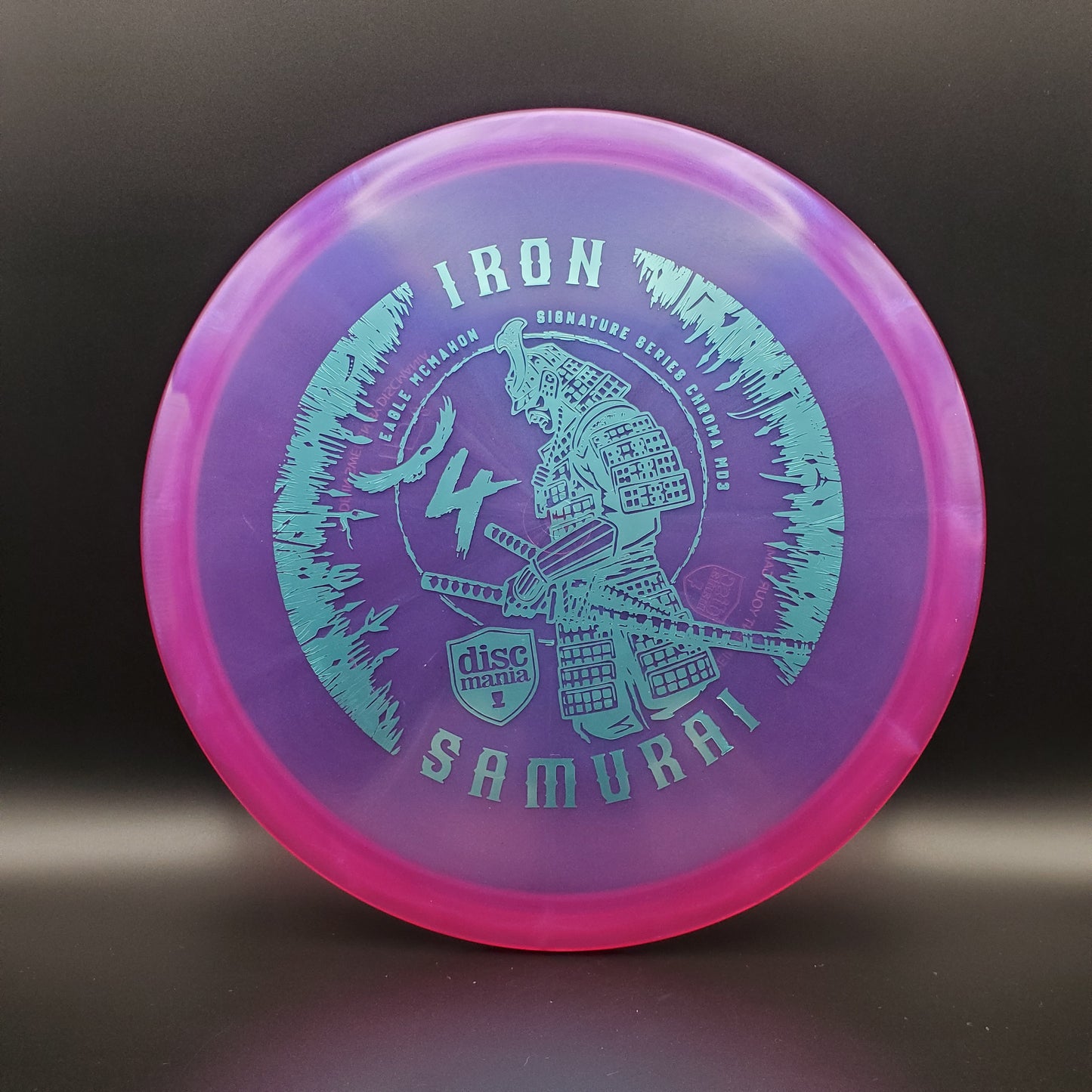 Discmania - MD3 - Chroma - "Iron Samurai 4" Eagle McMahon 2022 Signature Series